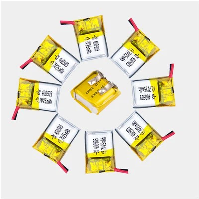 Полимерно-литиевая батарея для наушников Bluetooth, 25 мАч, 3,7 В -, сертифицирована UN38.3